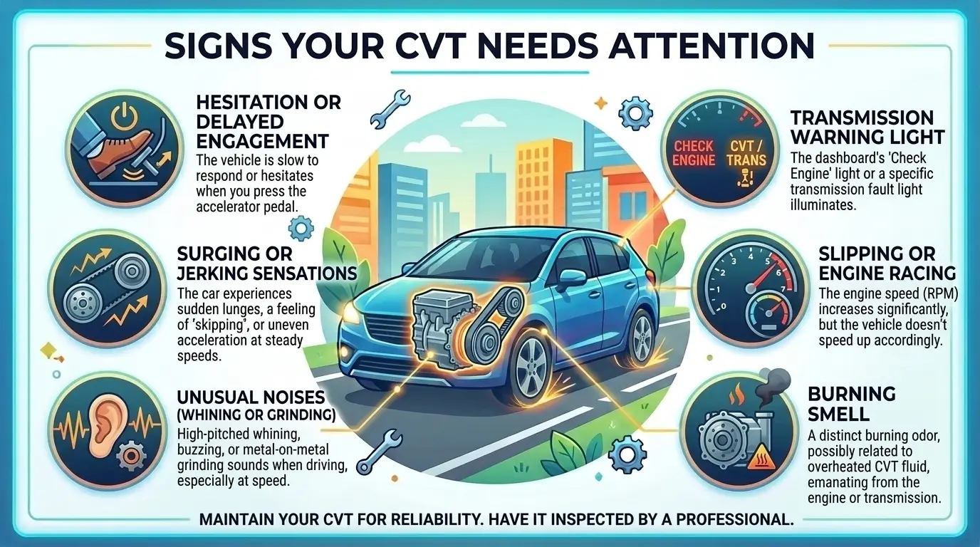 Signs Your CVT Needs Attention - All About Imports Denton, TX.