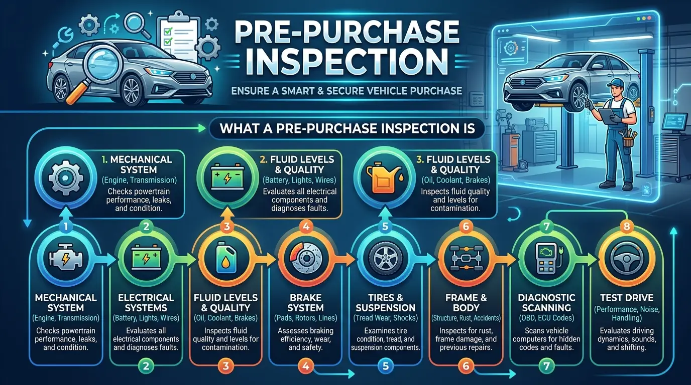 Pre-Purchase Inspection - All About Imports Denton, TX.