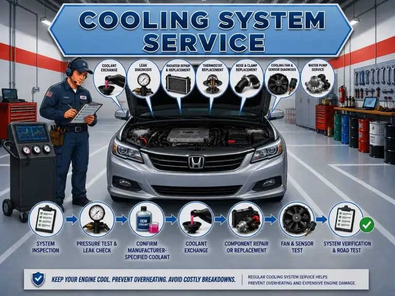 Cooling System Service - All About Imports Denton, TX.